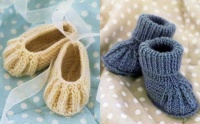 Knitting Pattern - Sirdar 1487 - Snuggly 4 Ply - Shoes & Bootees